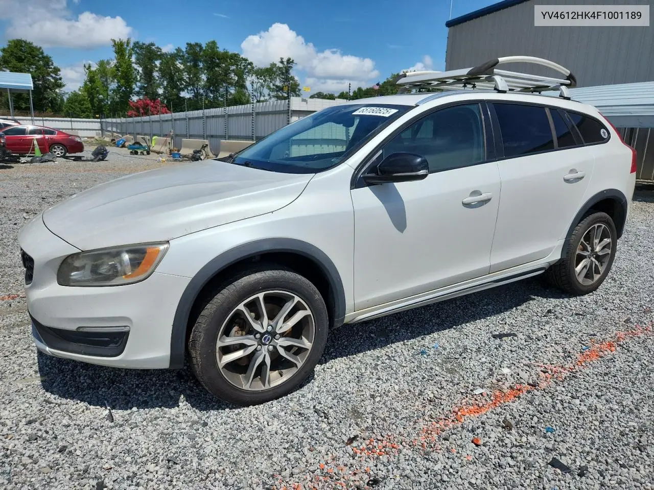 2015 Volvo V60 Cross Country Premier VIN: YV4612HK4F1001189 Lot: 65160625