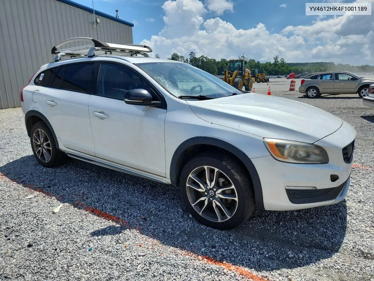 2015 Volvo V60 Cross Country Premier VIN: YV4612HK4F1001189 Lot: 65160625
