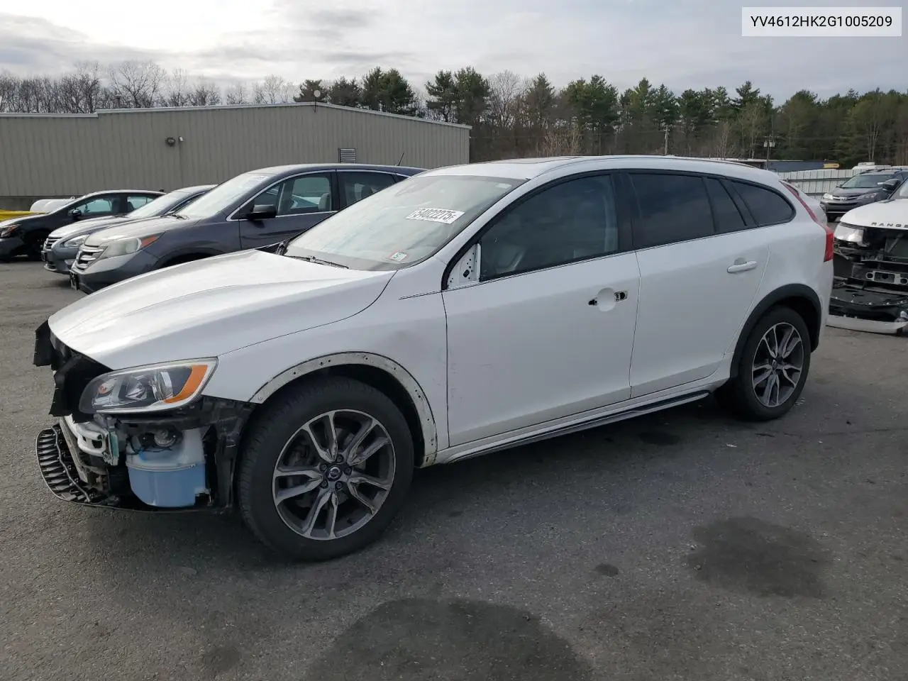 2016 Volvo V60 Cross Country Premier VIN: YV4612HK2G1005209 Lot: 54022275