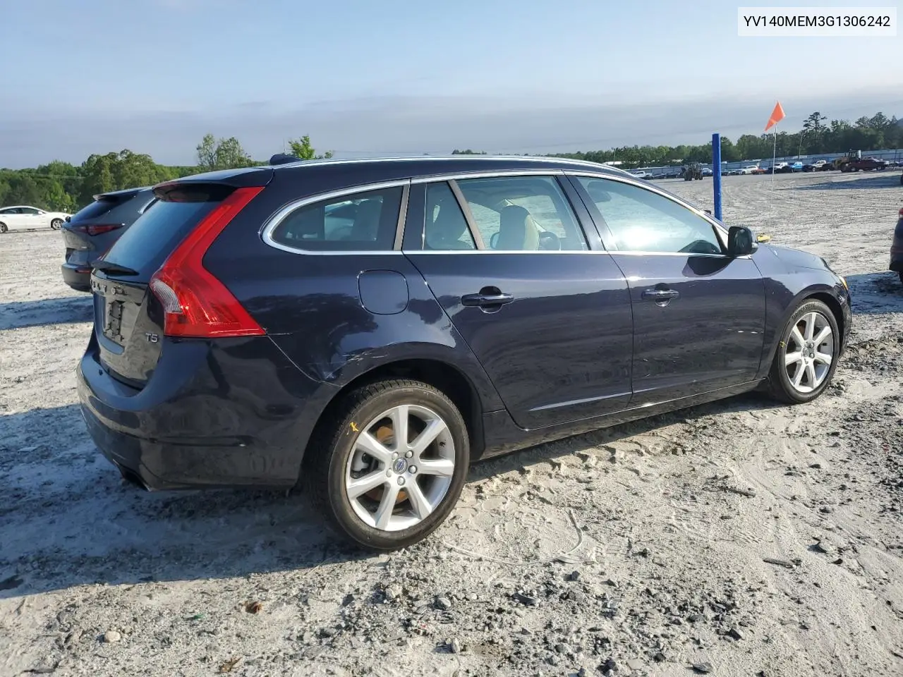 2016 Volvo V60 T5 Platinum VIN: YV140MEM3G1306242 Lot: 54830575