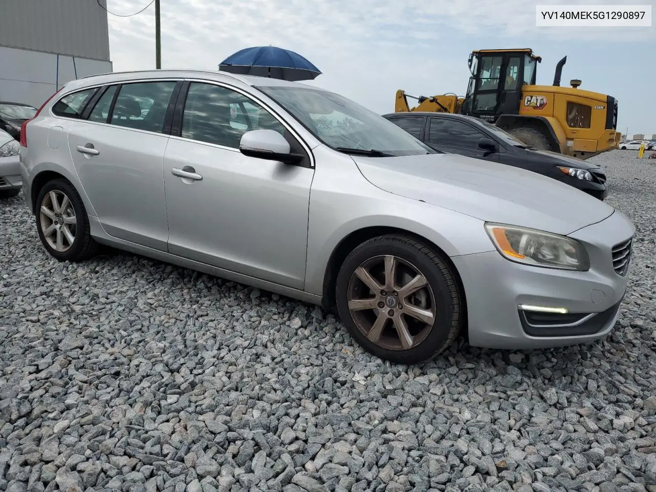 2016 Volvo V60 T5 Premier VIN: YV140MEK5G1290897 Lot: 56421405