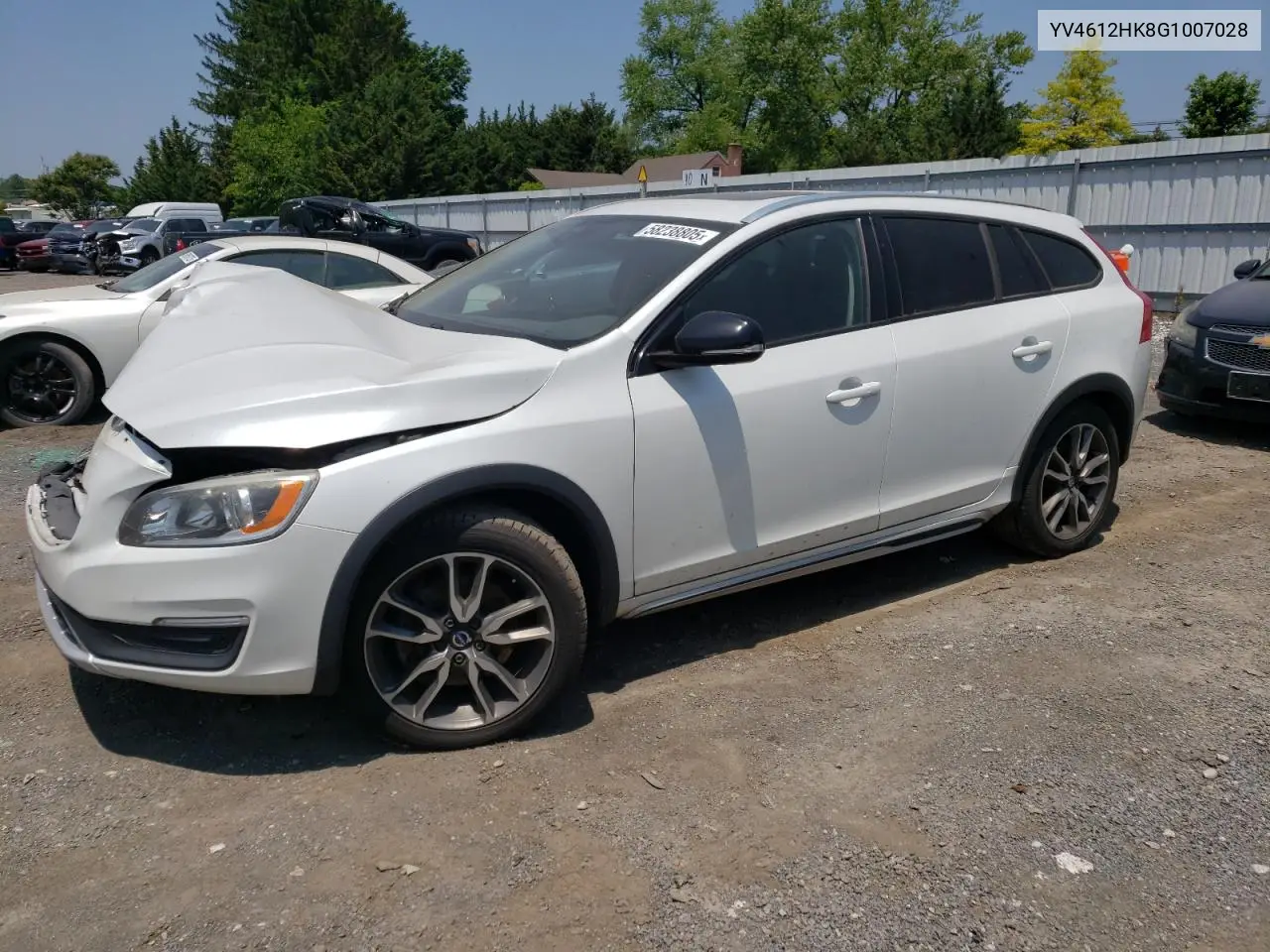 2016 Volvo V60 Cross Country Premier VIN: YV4612HK8G1007028 Lot: 58238805