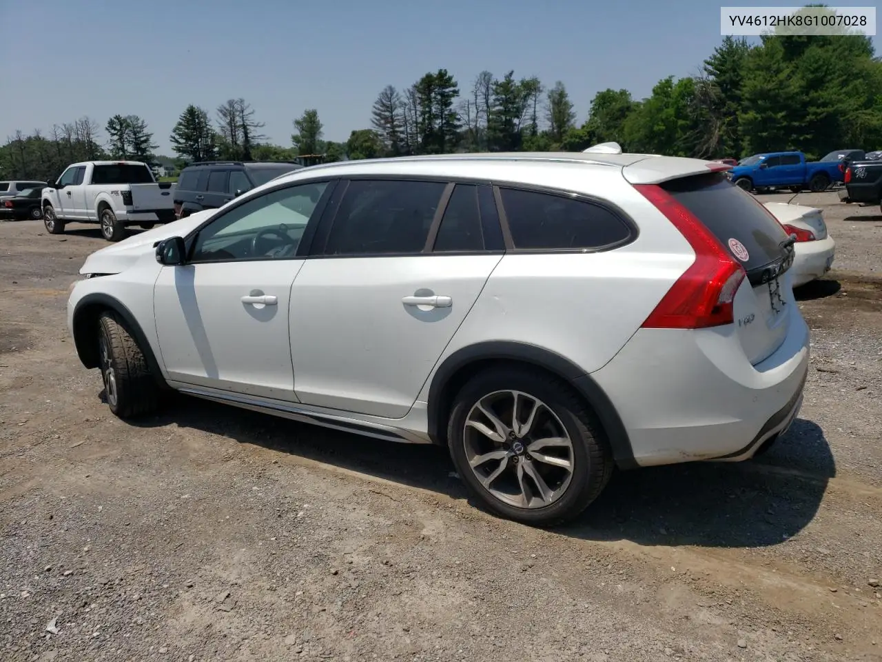 2016 Volvo V60 Cross Country Premier VIN: YV4612HK8G1007028 Lot: 58238805