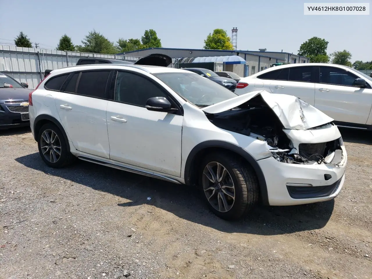 2016 Volvo V60 Cross Country Premier VIN: YV4612HK8G1007028 Lot: 58238805