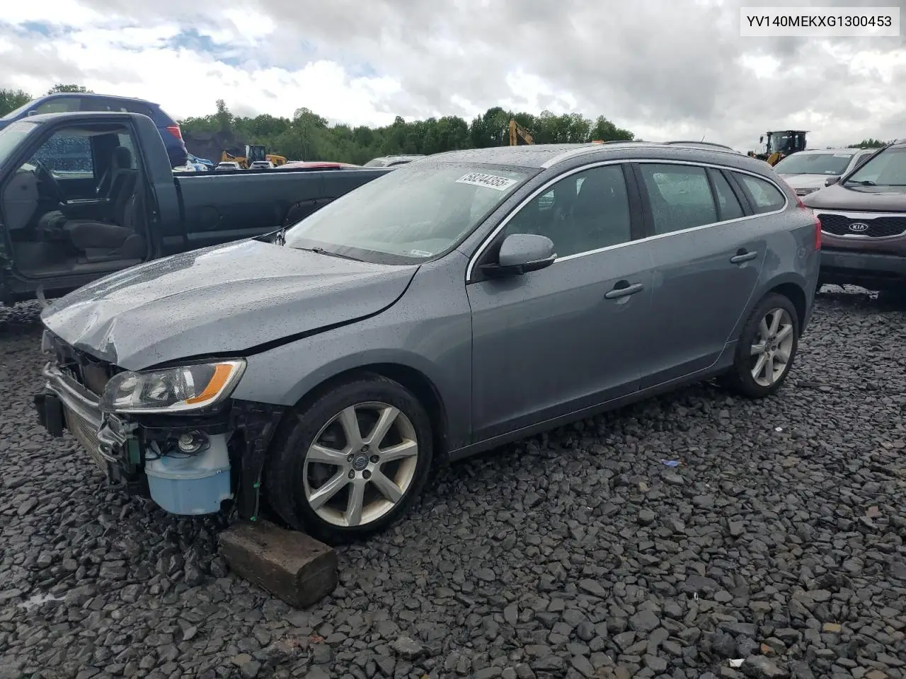 2016 Volvo V60 T5 Premier VIN: YV140MEKXG1300453 Lot: 58244355