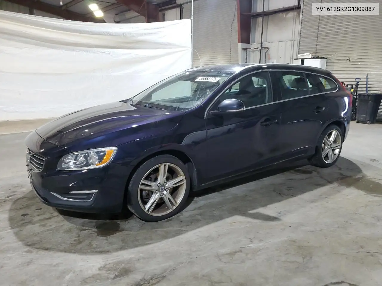 2016 Volvo V60 Premier VIN: YV1612SK2G1309887 Lot: 59885775