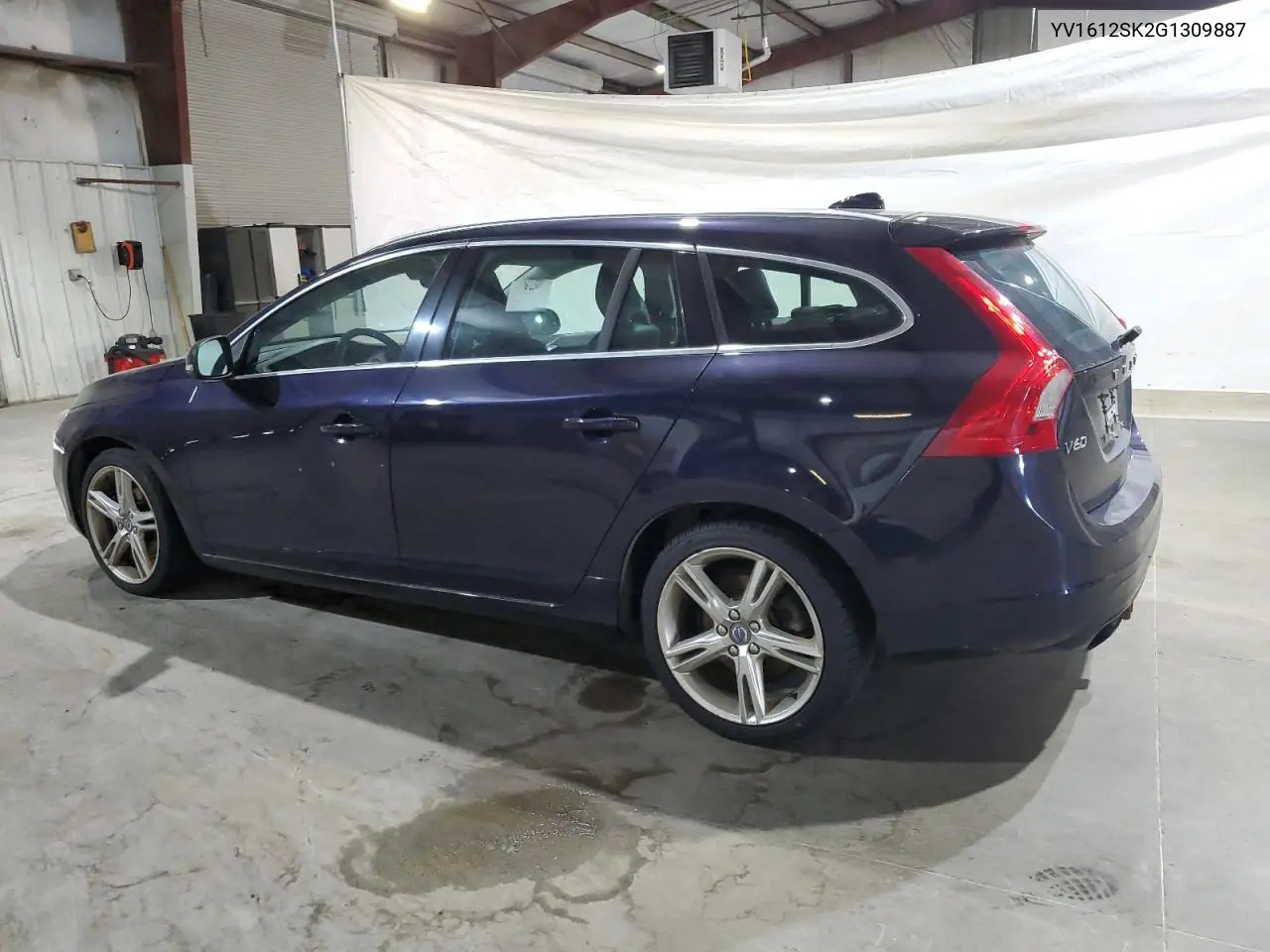 2016 Volvo V60 Premier VIN: YV1612SK2G1309887 Lot: 59885775
