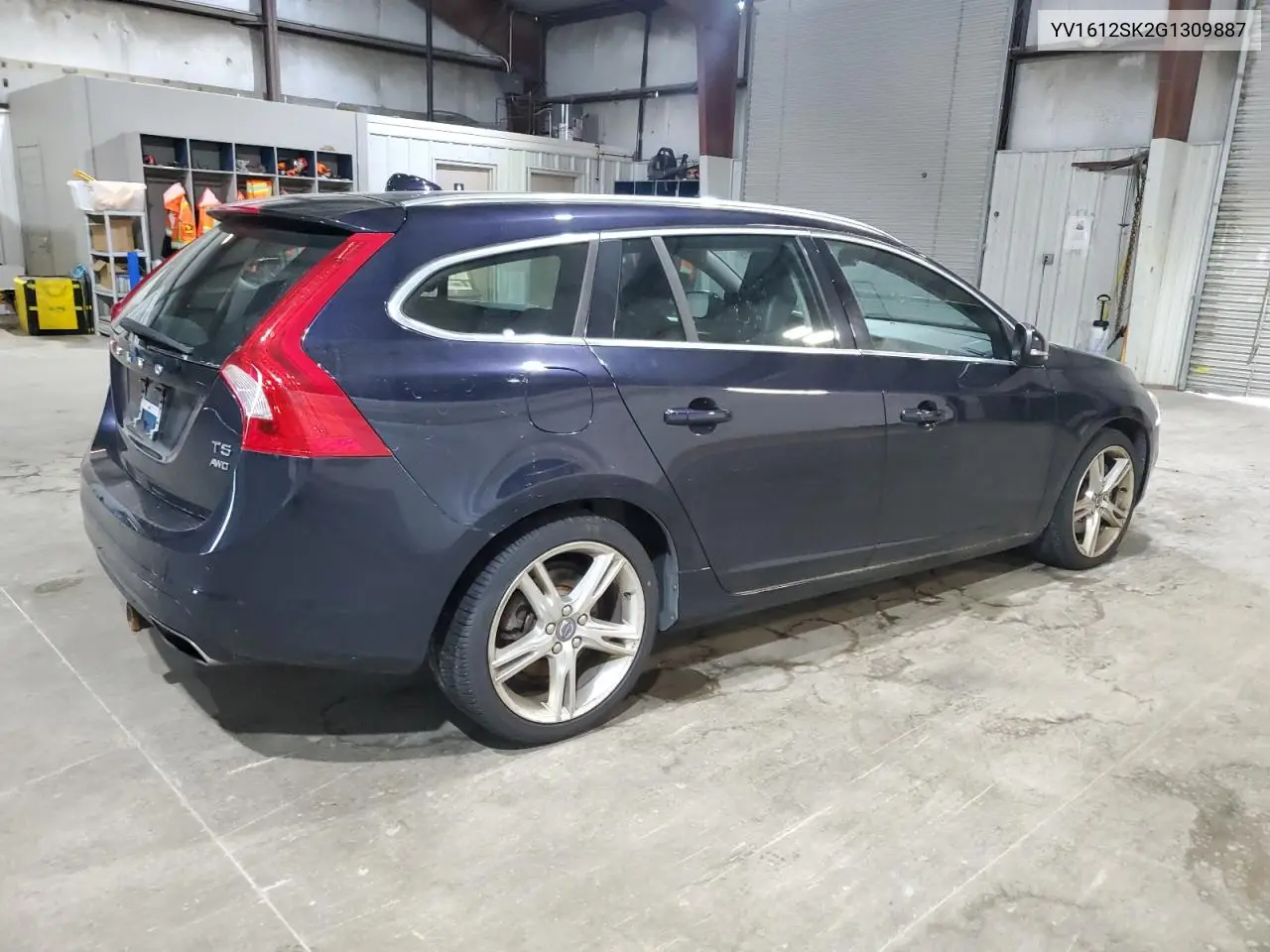 2016 Volvo V60 Premier VIN: YV1612SK2G1309887 Lot: 59885775
