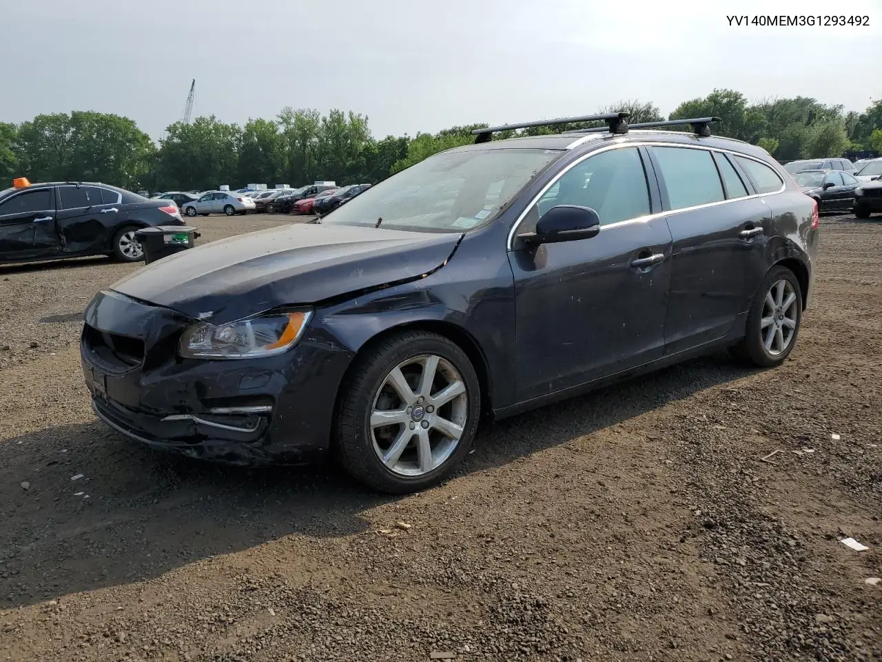 2016 Volvo V60 T5 Platinum VIN: YV140MEM3G1293492 Lot: 60905555