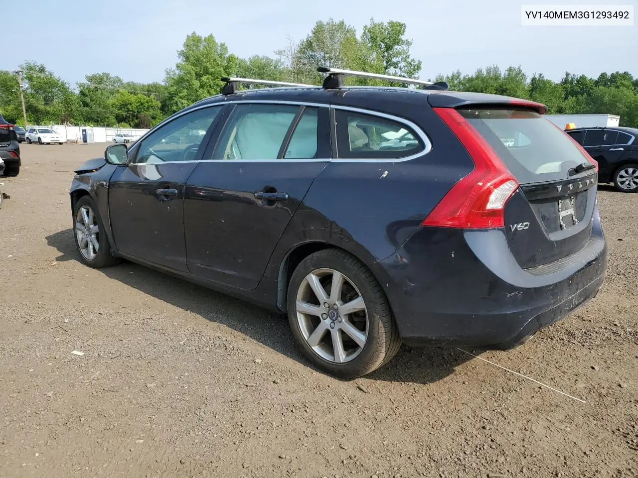 2016 Volvo V60 T5 Platinum VIN: YV140MEM3G1293492 Lot: 60905555