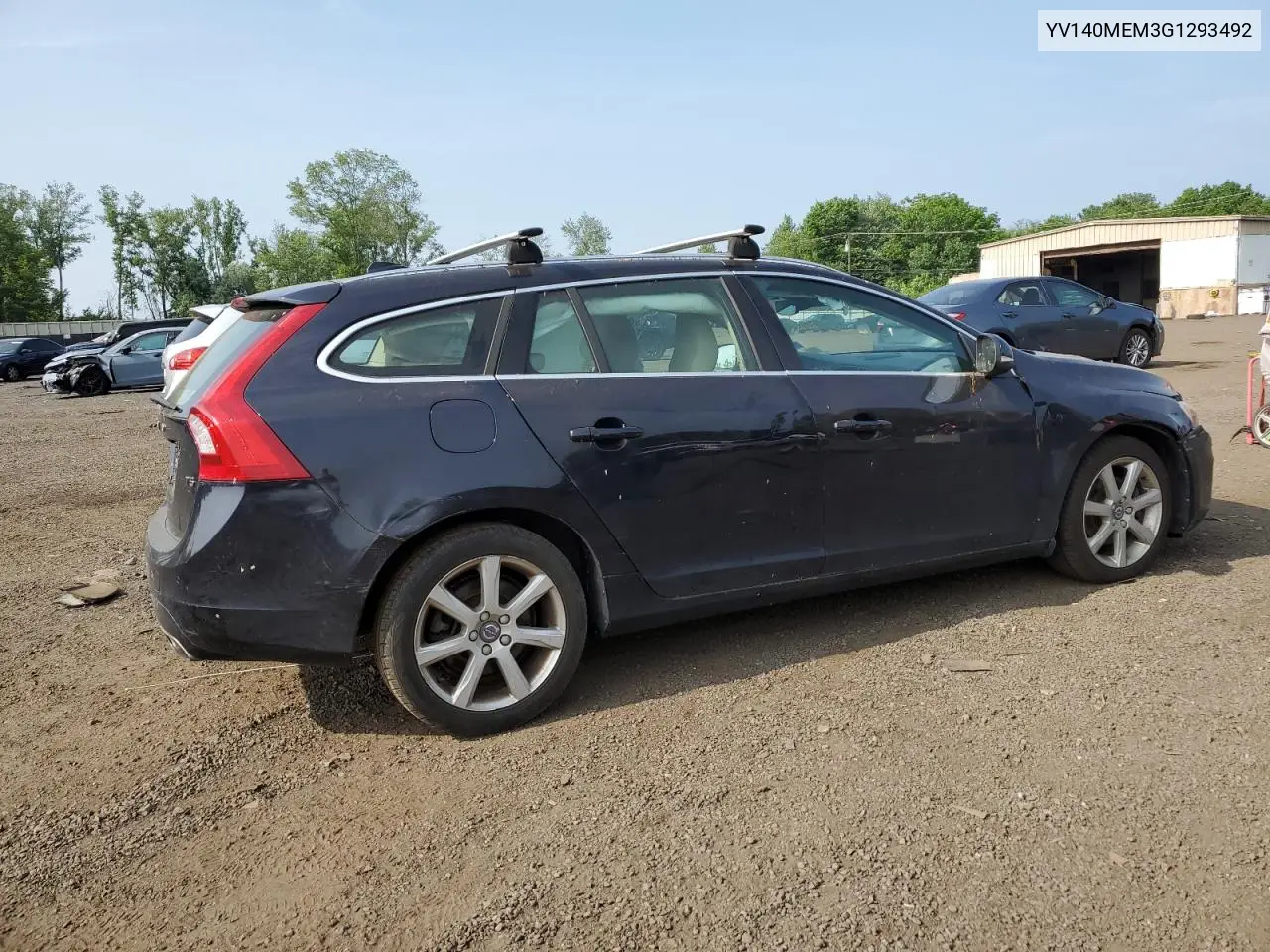 2016 Volvo V60 T5 Platinum VIN: YV140MEM3G1293492 Lot: 60905555