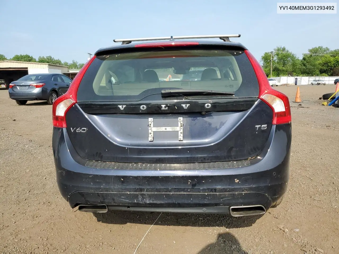 2016 Volvo V60 T5 Platinum VIN: YV140MEM3G1293492 Lot: 60905555