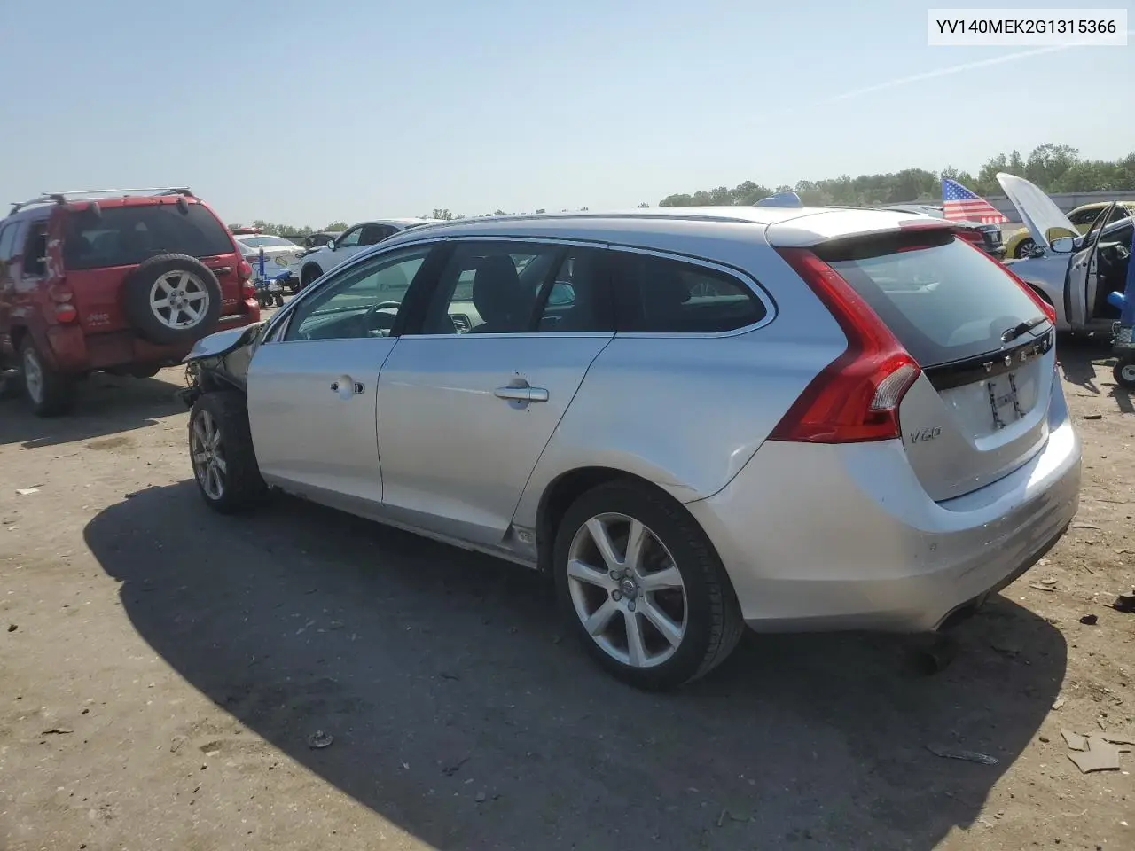 2016 Volvo V60 T5 Premier VIN: YV140MEK2G1315366 Lot: 61900905