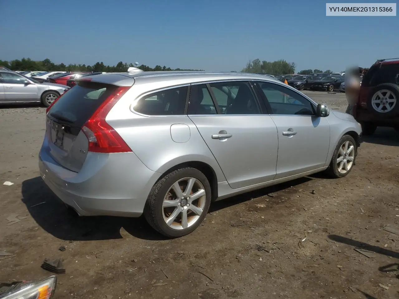 2016 Volvo V60 T5 Premier VIN: YV140MEK2G1315366 Lot: 61900905