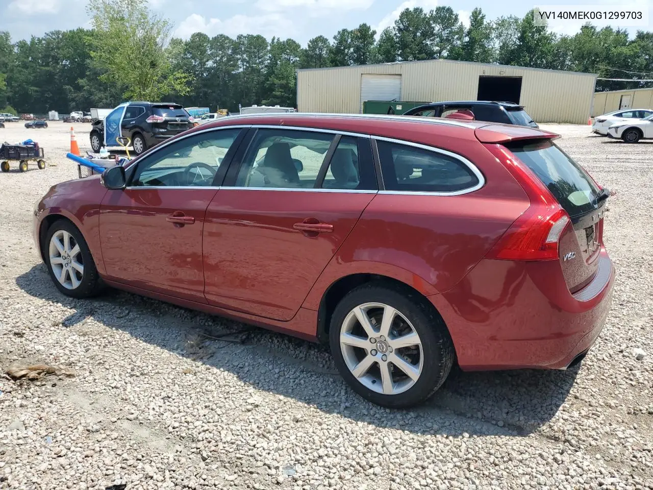 2016 Volvo V60 T5 Premier VIN: YV140MEK0G1299703 Lot: 62639495