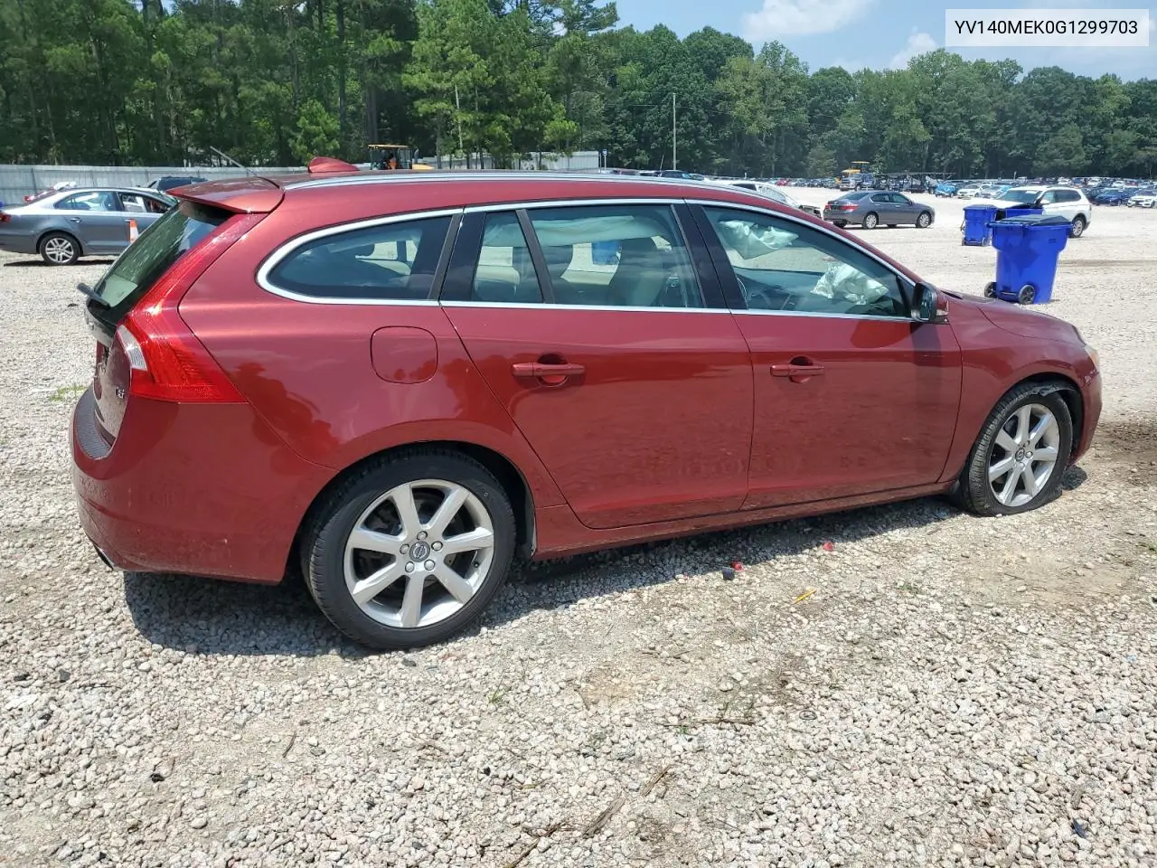 2016 Volvo V60 T5 Premier VIN: YV140MEK0G1299703 Lot: 62639495
