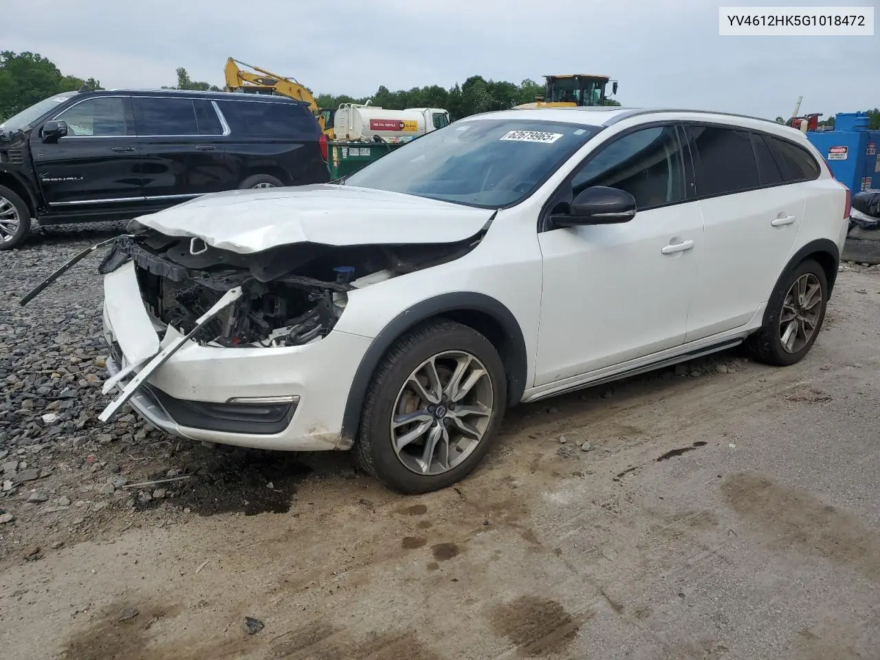 2016 Volvo V60 Cross Country Premier VIN: YV4612HK5G1018472 Lot: 62679965