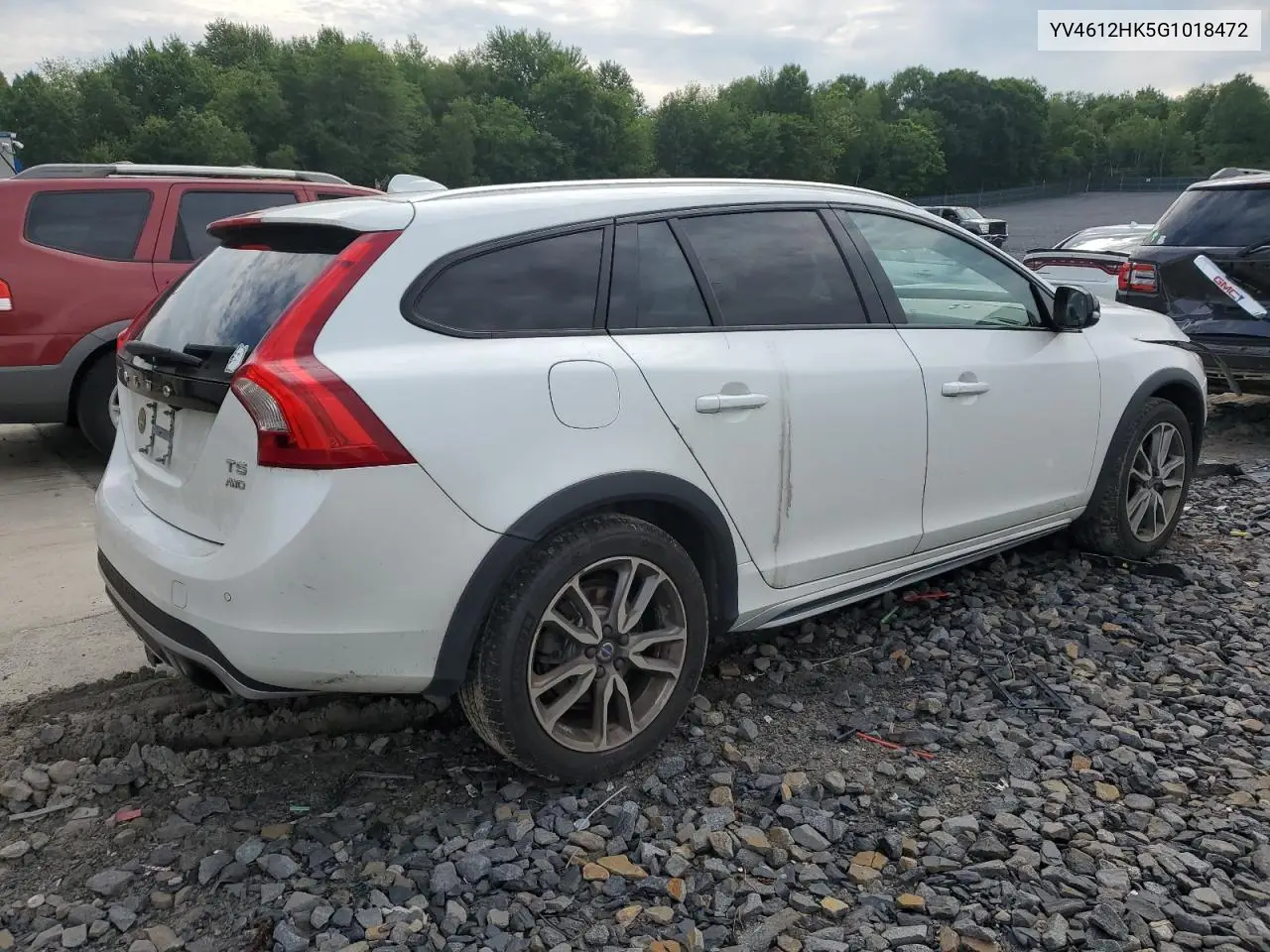 2016 Volvo V60 Cross Country Premier VIN: YV4612HK5G1018472 Lot: 62679965