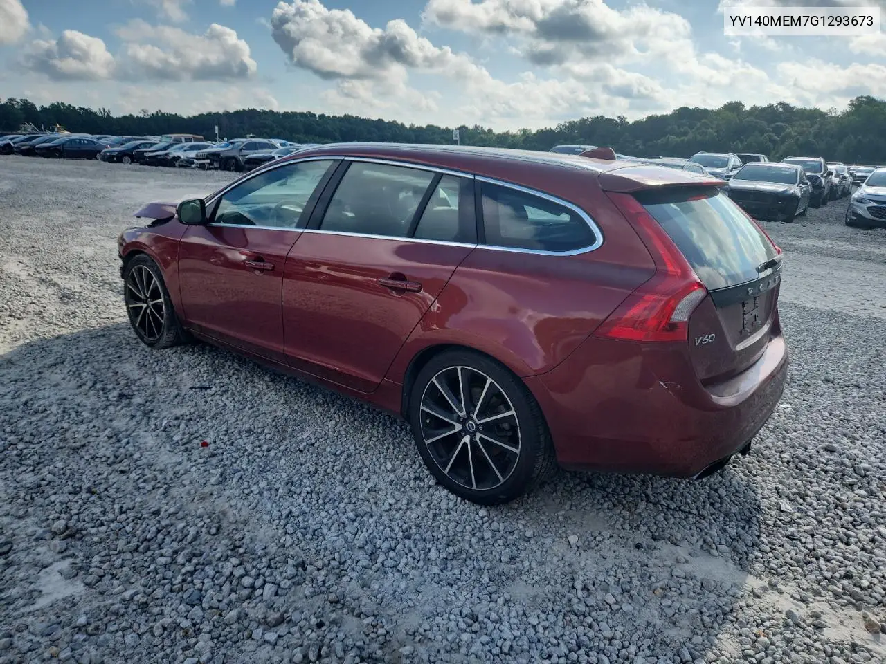 2016 Volvo V60 T5 Platinum VIN: YV140MEM7G1293673 Lot: 65252625