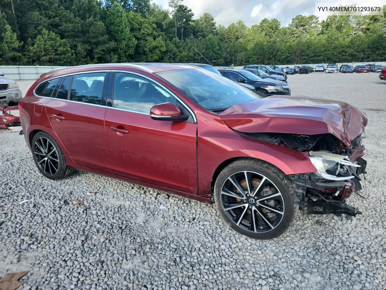 2016 Volvo V60 T5 Platinum VIN: YV140MEM7G1293673 Lot: 65252625