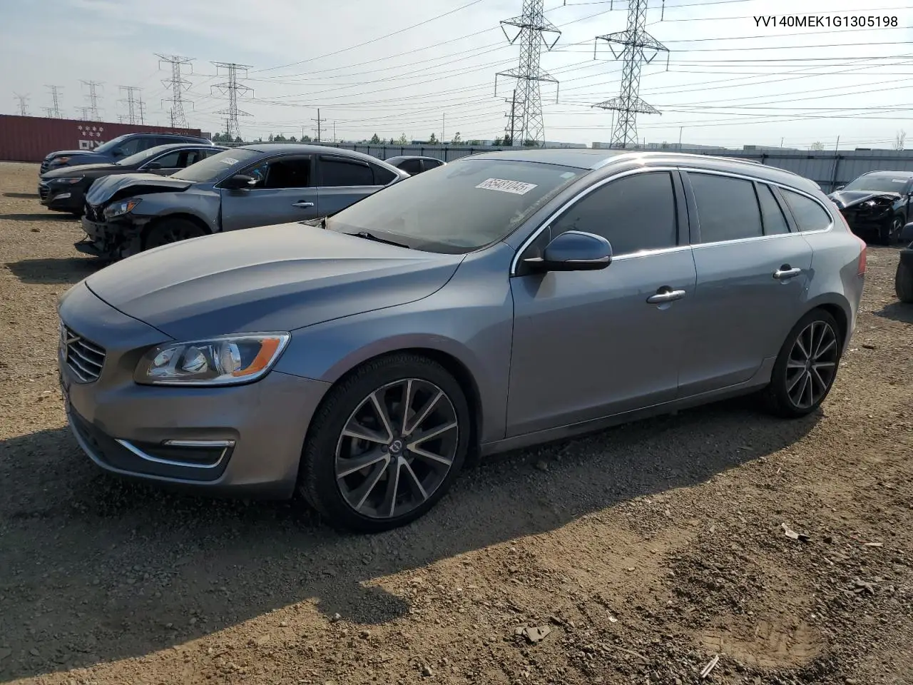 2016 Volvo V60 T5 Premier VIN: YV140MEK1G1305198 Lot: 65481045