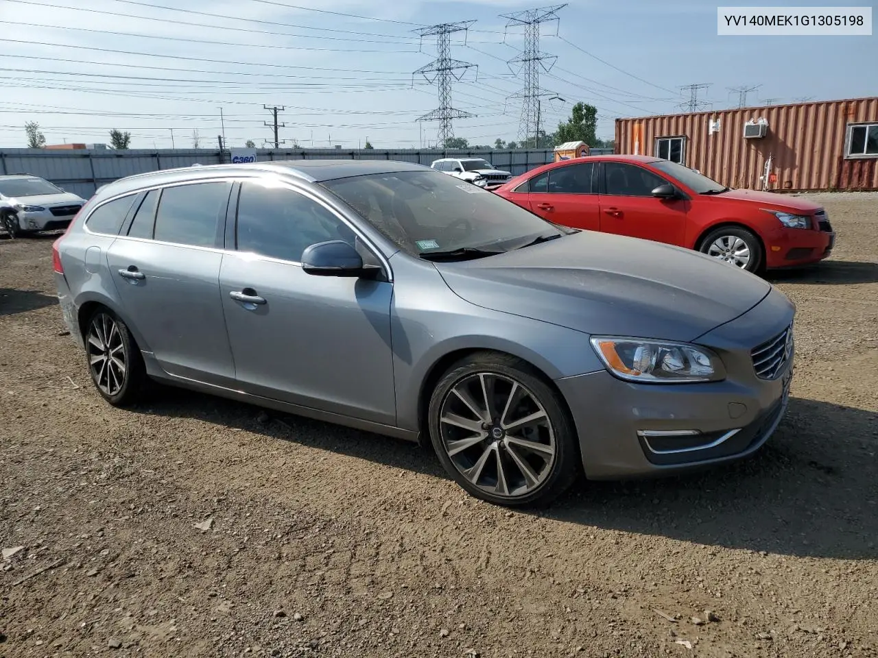 2016 Volvo V60 T5 Premier VIN: YV140MEK1G1305198 Lot: 65481045