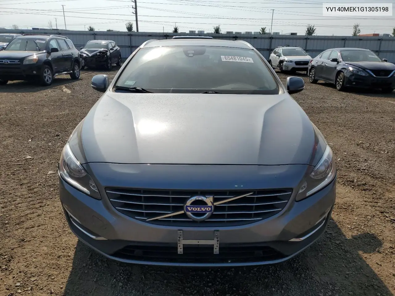 2016 Volvo V60 T5 Premier VIN: YV140MEK1G1305198 Lot: 65481045