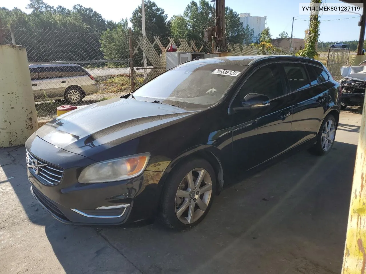 2016 Volvo V60 T5 Premier VIN: YV140MEK8G1287119 Lot: 76421224