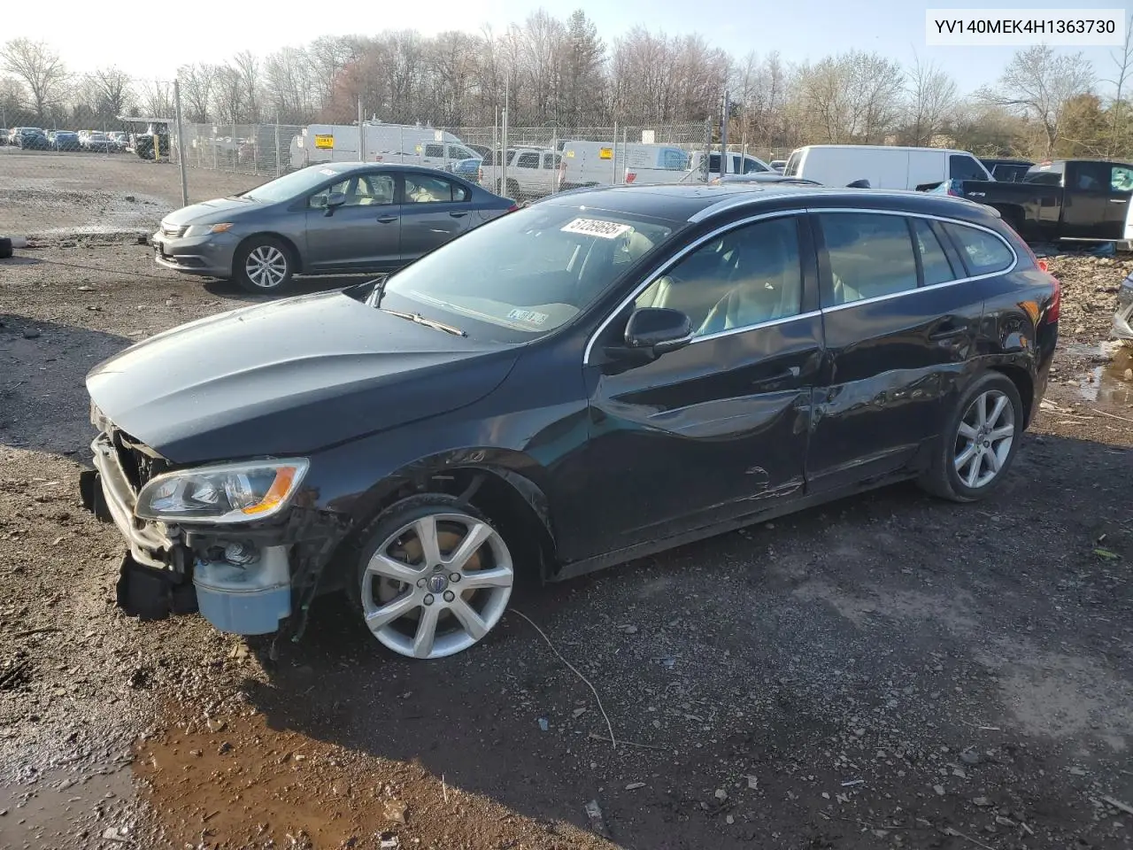 2017 Volvo V60 T5 Premier VIN: YV140MEK4H1363730 Lot: 51269695