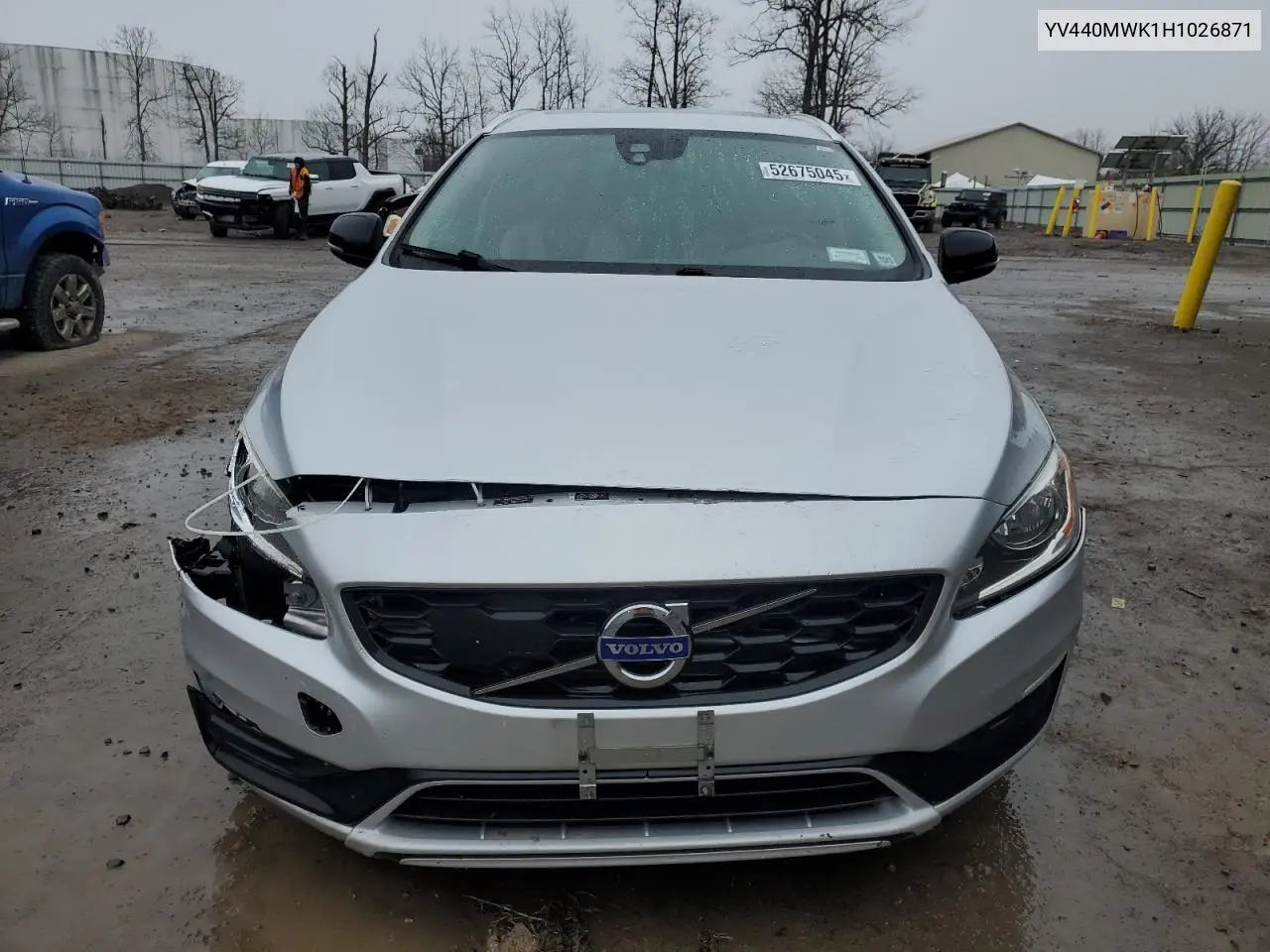 2017 Volvo V60 Cross Country Premier VIN: YV440MWK1H1026871 Lot: 52675045