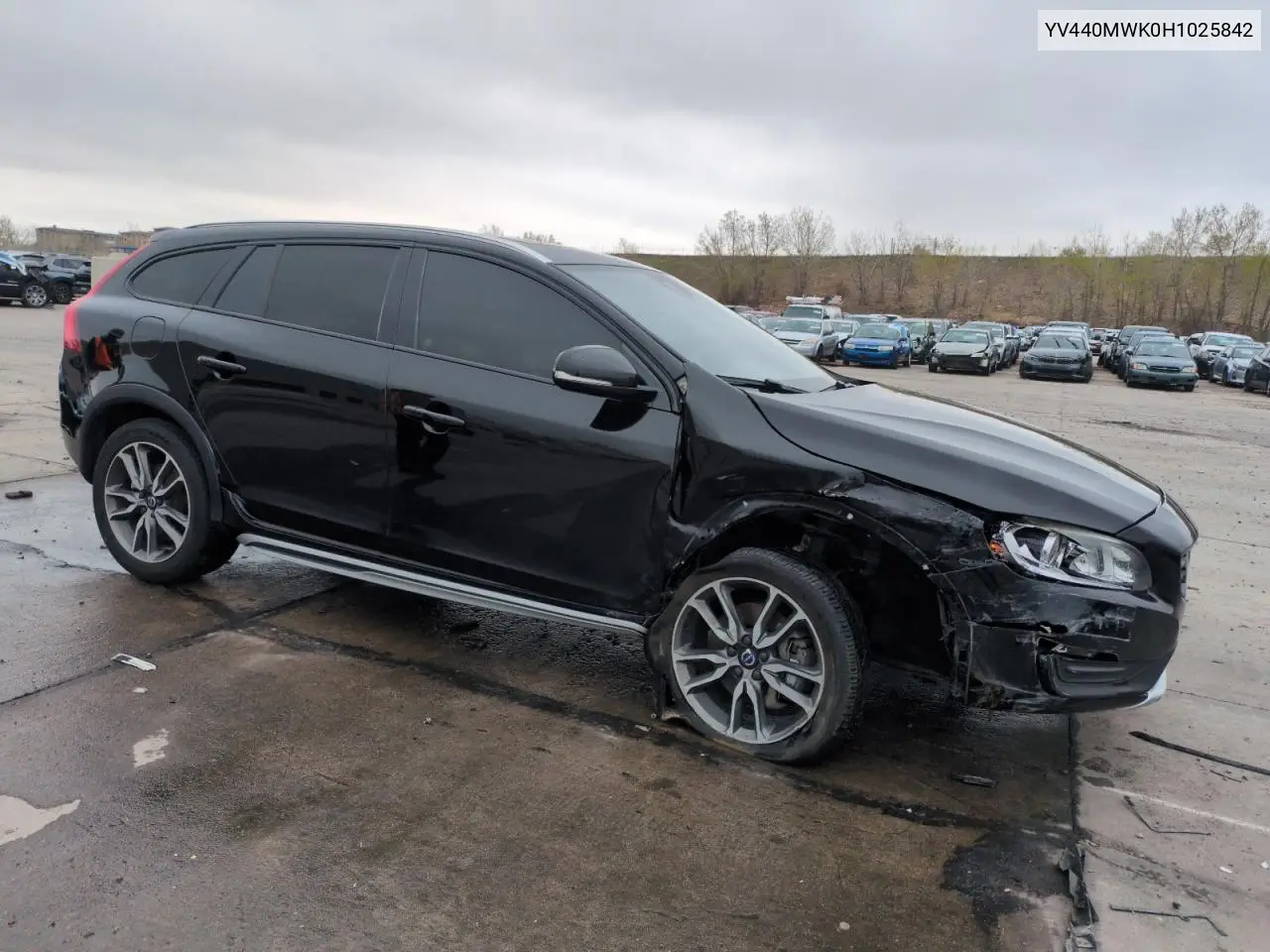 2017 Volvo V60 Cross Country Premier VIN: YV440MWK0H1025842 Lot: 54539515
