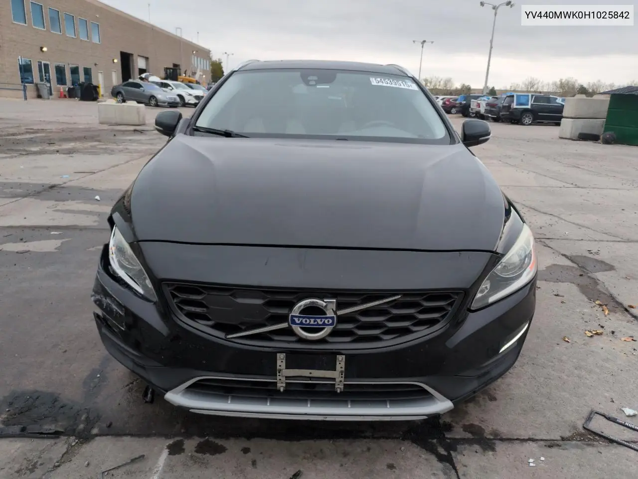 2017 Volvo V60 Cross Country Premier VIN: YV440MWK0H1025842 Lot: 54539515