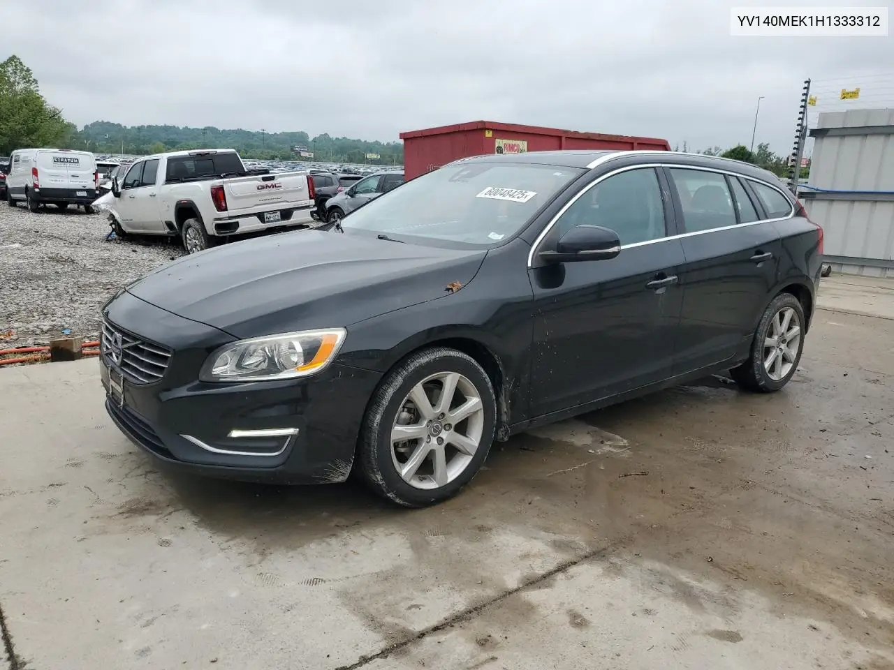 2017 Volvo V60 T5 Premier VIN: YV140MEK1H1333312 Lot: 60048425