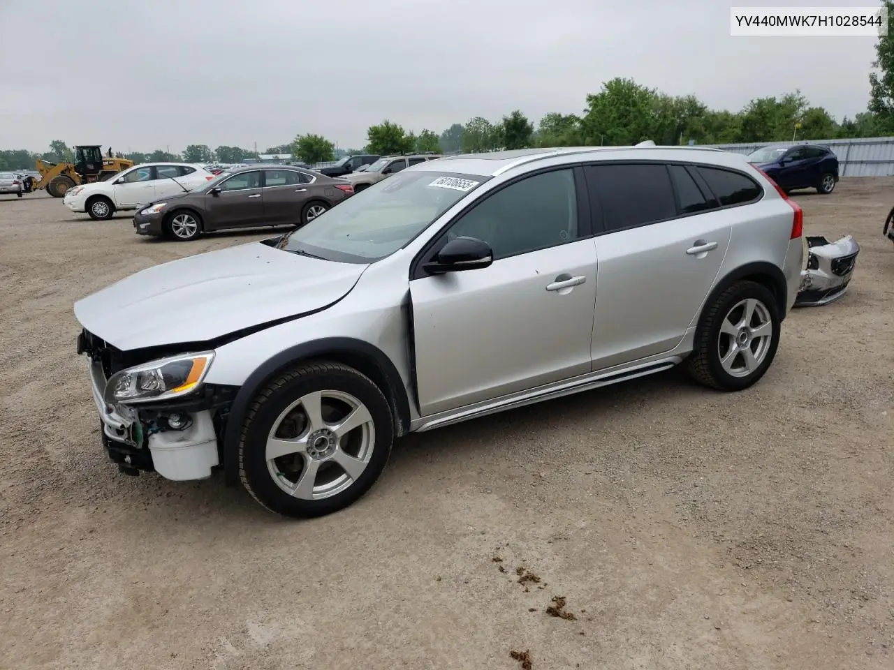 2017 Volvo V60 Cross Country Premier VIN: YV440MWK7H1028544 Lot: 60106655