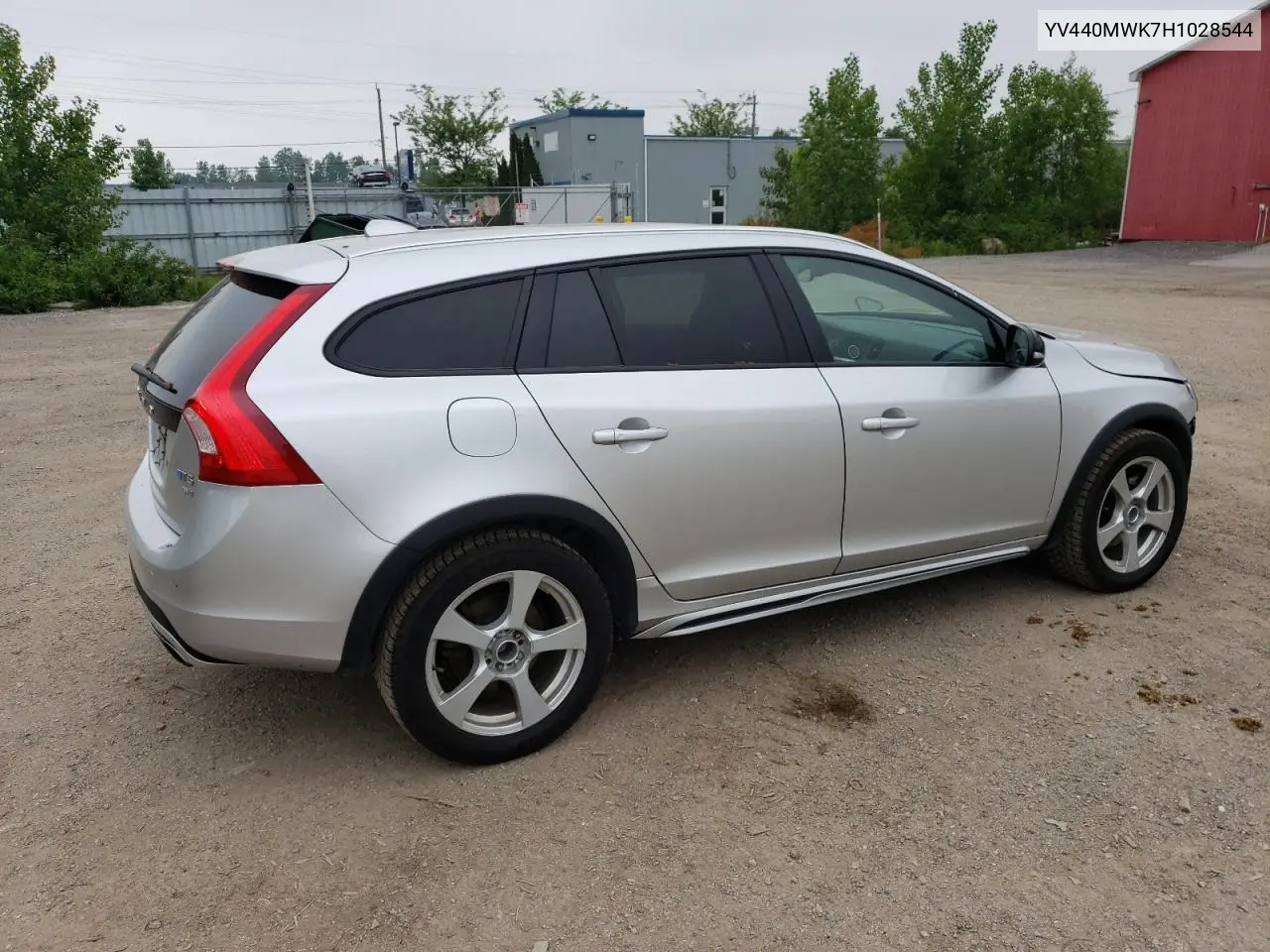 2017 Volvo V60 Cross Country Premier VIN: YV440MWK7H1028544 Lot: 60106655