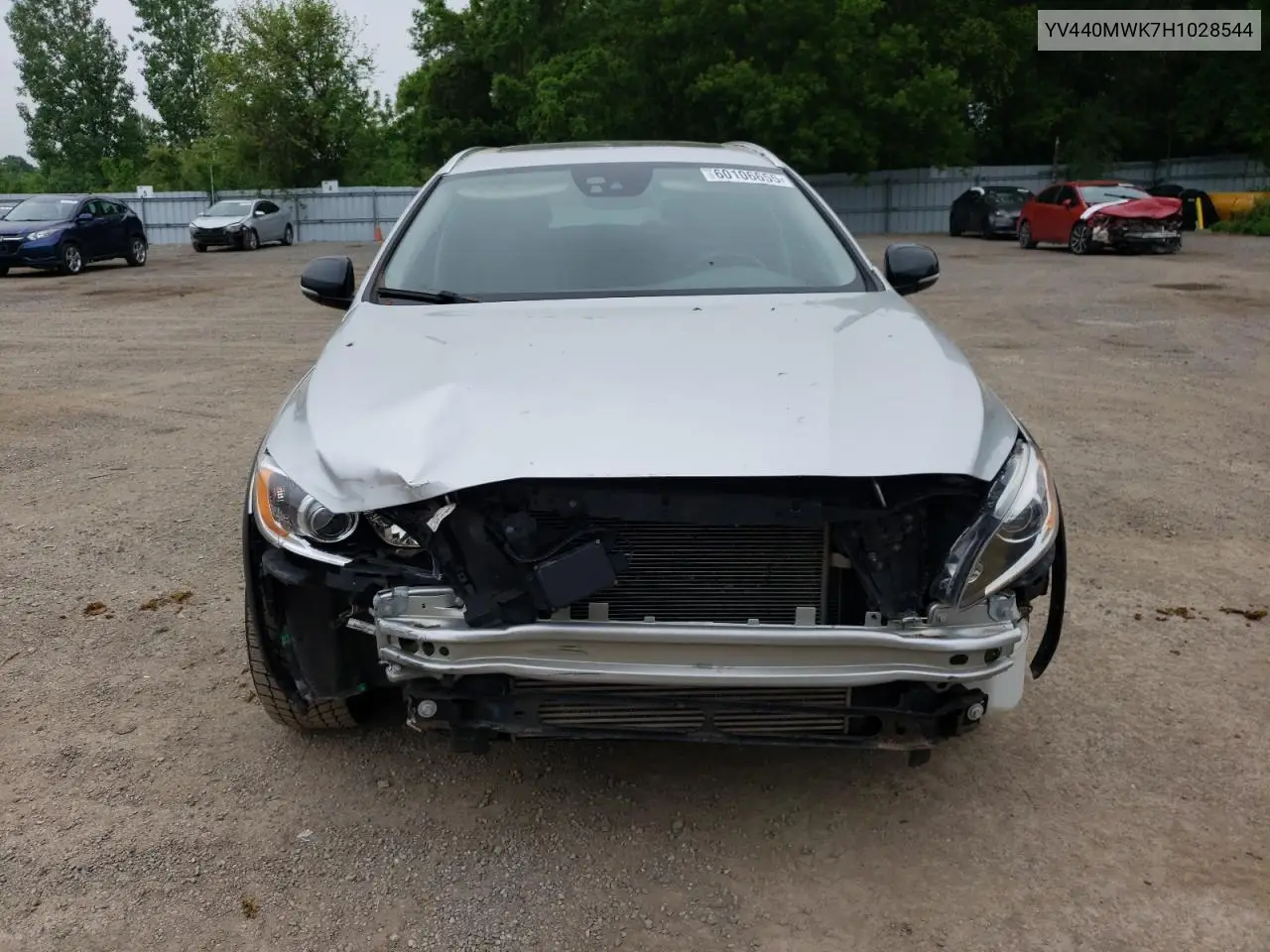 2017 Volvo V60 Cross Country Premier VIN: YV440MWK7H1028544 Lot: 60106655