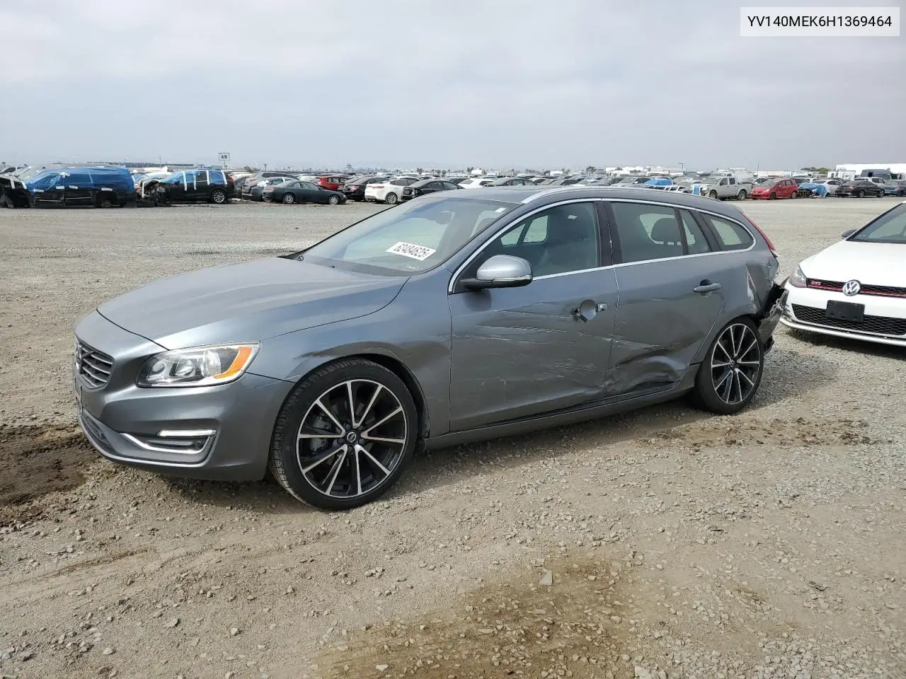 2017 Volvo V60 T5 Premier VIN: YV140MEK6H1369464 Lot: 62484625