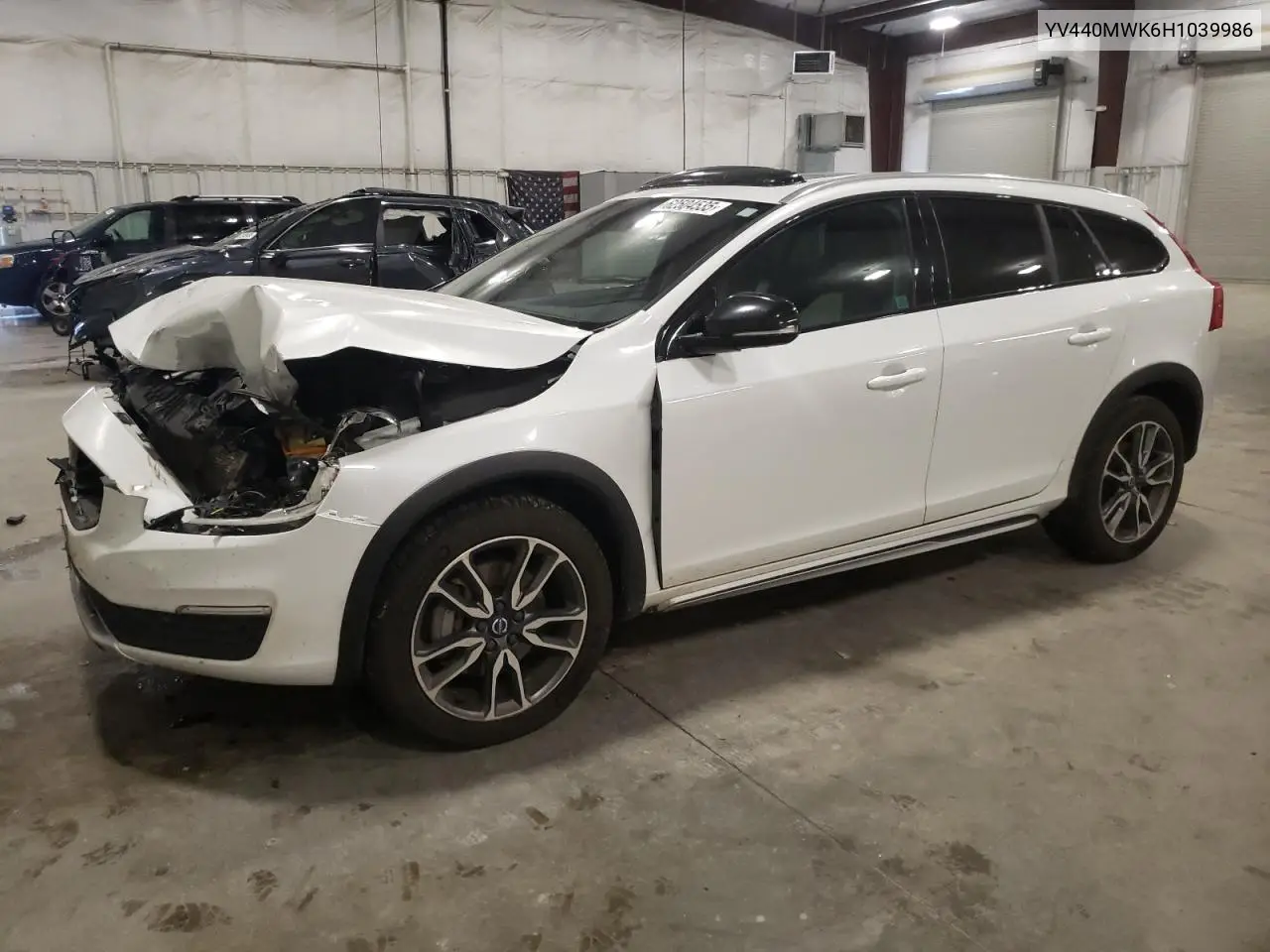 2017 Volvo V60 Cross Country Premier VIN: YV440MWK6H1039986 Lot: 62504535