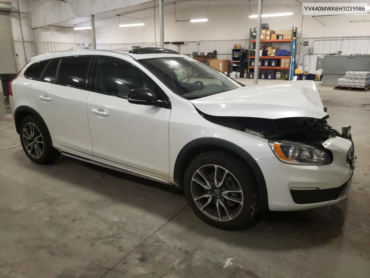 2017 Volvo V60 Cross Country Premier VIN: YV440MWK6H1039986 Lot: 62504535