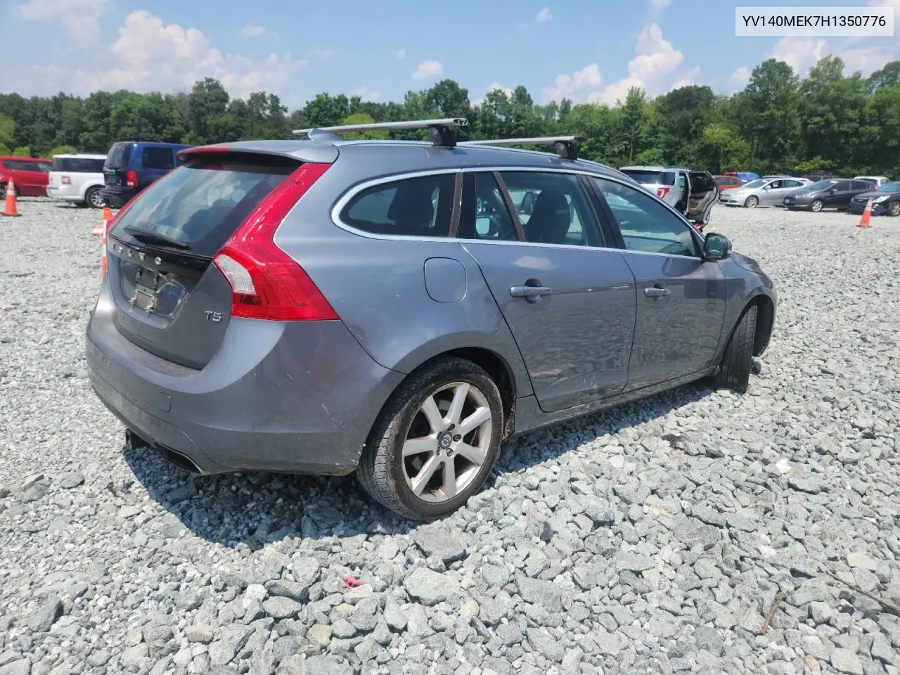2017 Volvo V60 T5 Premier VIN: YV140MEK7H1350776 Lot: 64079065