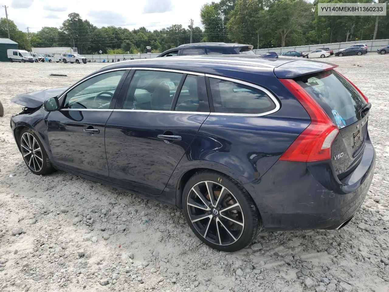 2017 Volvo V60 T5 Premier VIN: YV140MEK8H1360233 Lot: 65521015