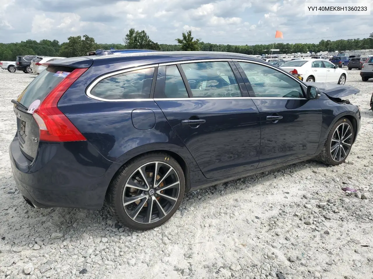 2017 Volvo V60 T5 Premier VIN: YV140MEK8H1360233 Lot: 65521015