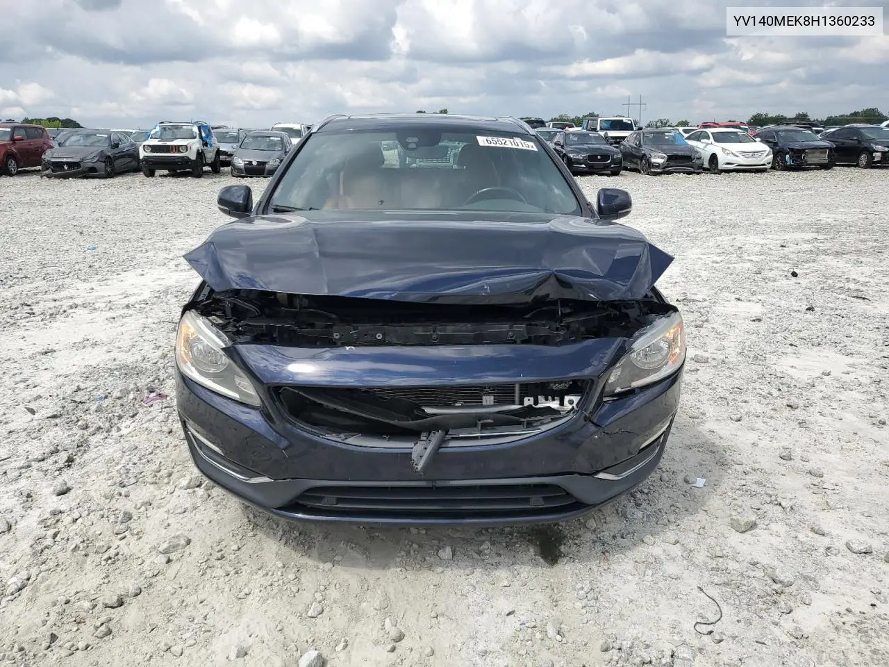 2017 Volvo V60 T5 Premier VIN: YV140MEK8H1360233 Lot: 65521015