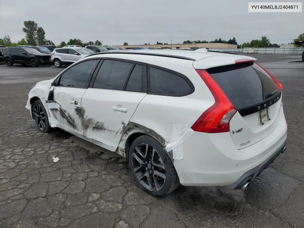 2018 Volvo V60 T5 Dynamic VIN: YV140MEL8J2404871 Lot: 54626985