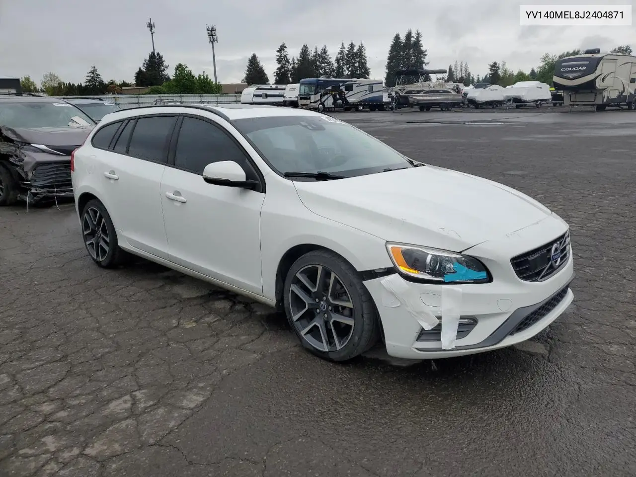 2018 Volvo V60 T5 Dynamic VIN: YV140MEL8J2404871 Lot: 54626985