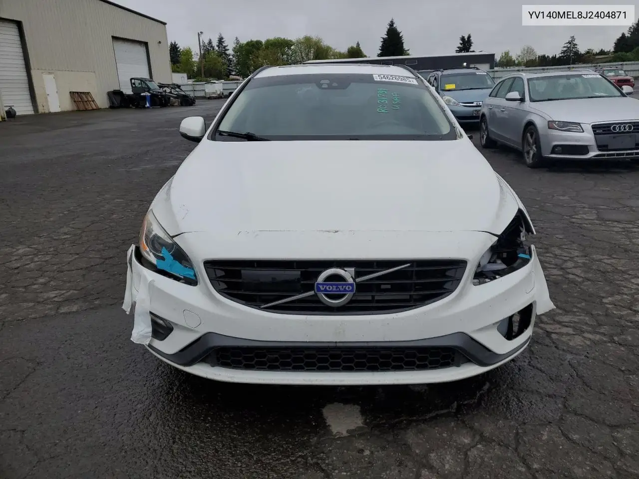 2018 Volvo V60 T5 Dynamic VIN: YV140MEL8J2404871 Lot: 54626985