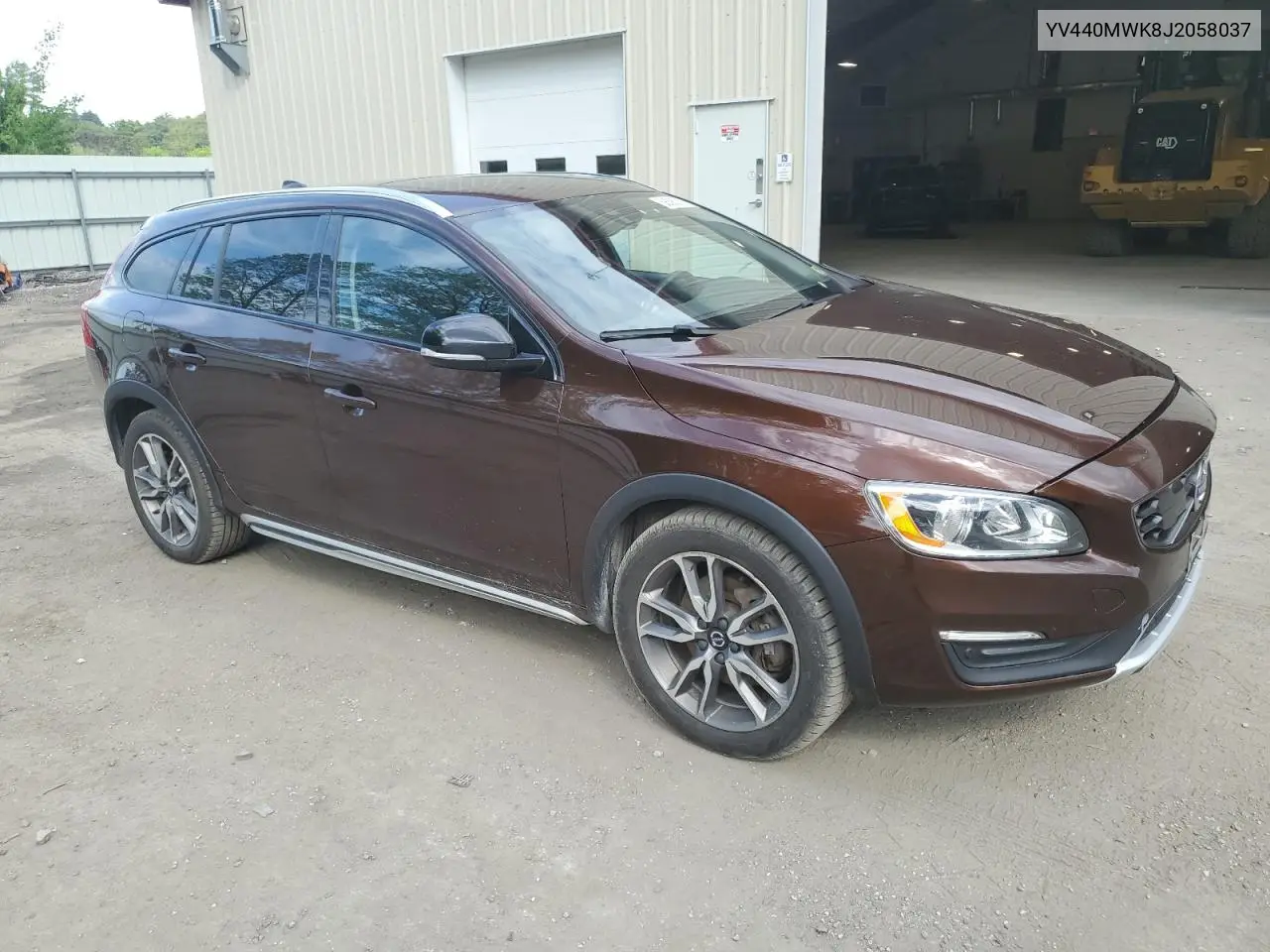 2018 Volvo V60 Cross Country Premier VIN: YV440MWK8J2058037 Lot: 58380175