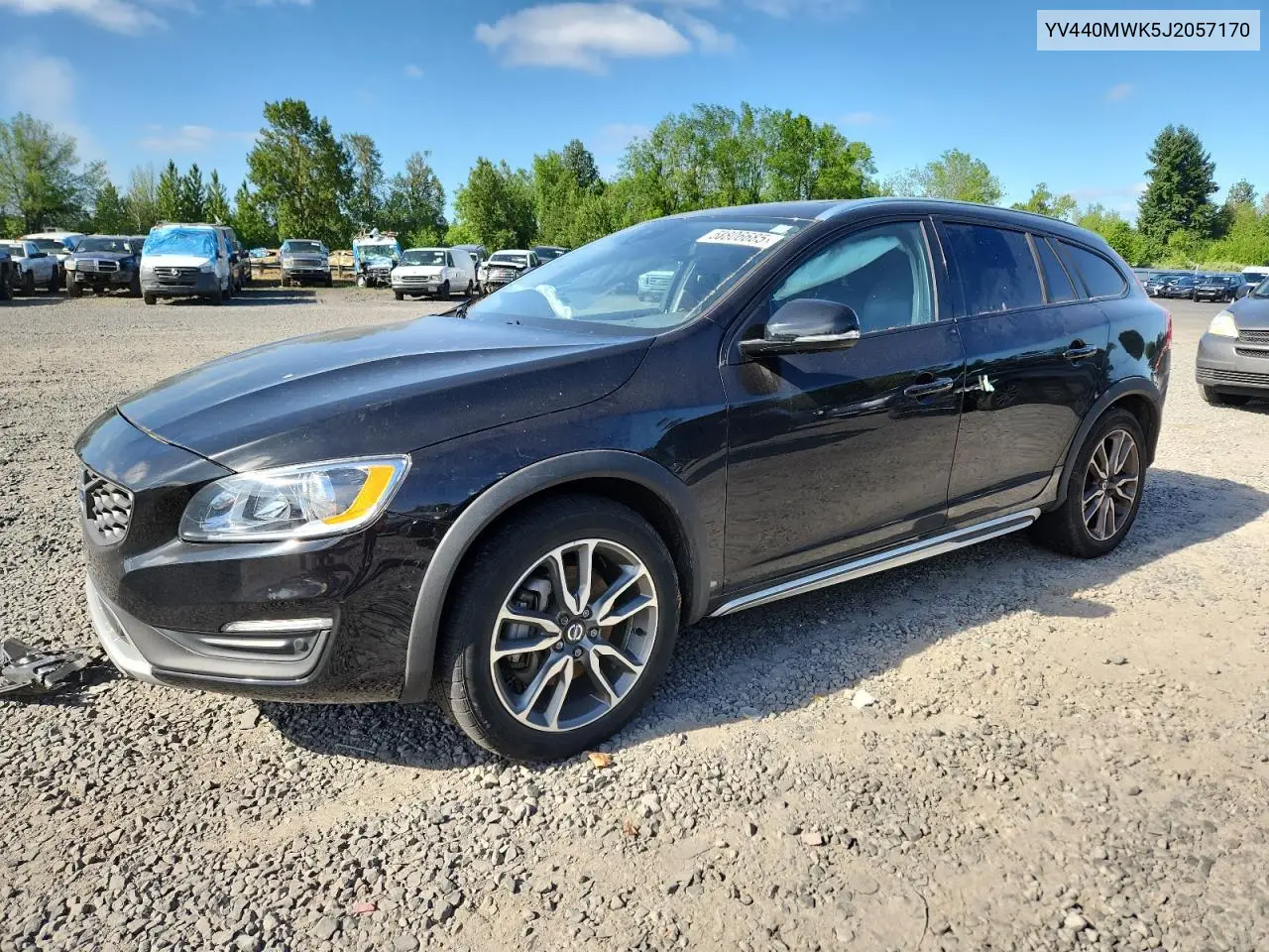 2018 Volvo V60 Cross Country Premier VIN: YV440MWK5J2057170 Lot: 58806685