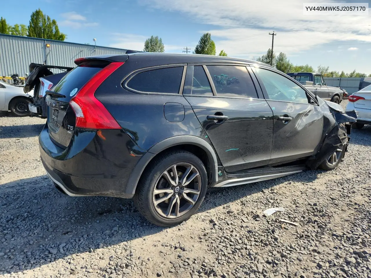 2018 Volvo V60 Cross Country Premier VIN: YV440MWK5J2057170 Lot: 58806685