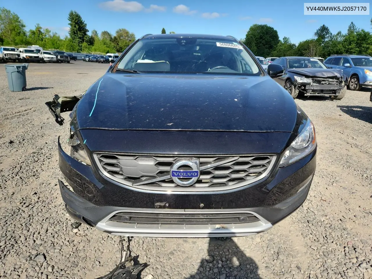 2018 Volvo V60 Cross Country Premier VIN: YV440MWK5J2057170 Lot: 58806685